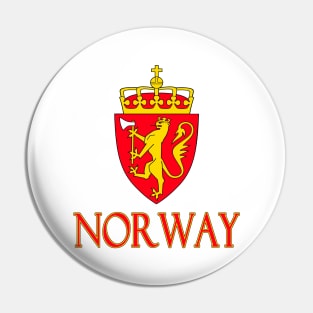 Norway - Norwegian Coat of Arms Design Pin