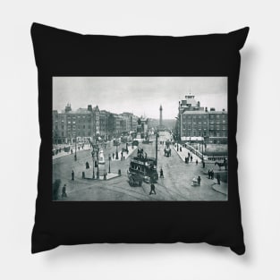 Sackville Street O'Connell Bridge Circa 1902 Pillow