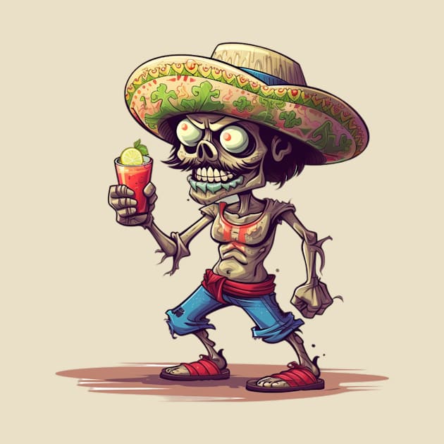 Beach Zombie by Pryma Design