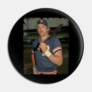 Kirk Gibson in Detroit Tigers Pin