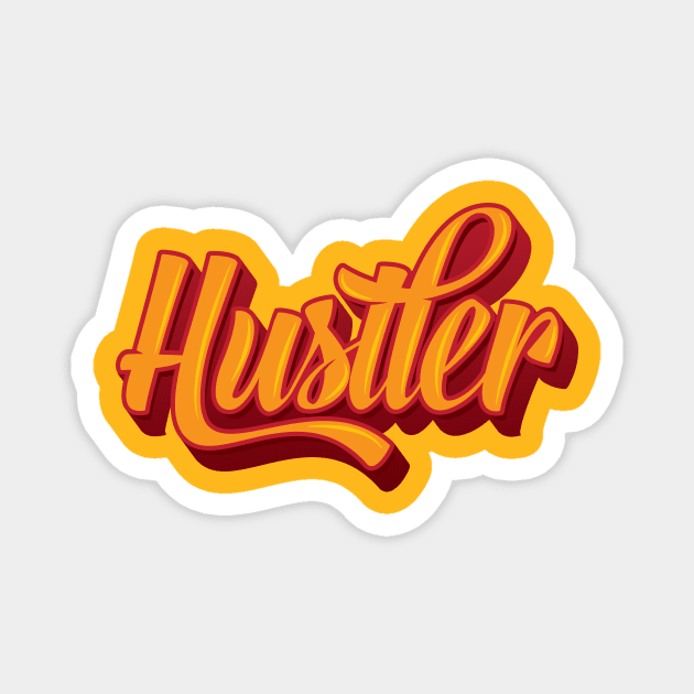 Hustler Magnet by threeblackdots