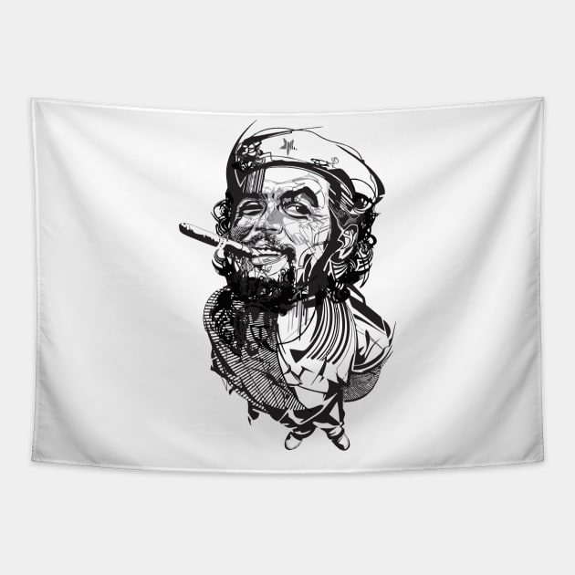 Che Guevara Tapestry by workshop71