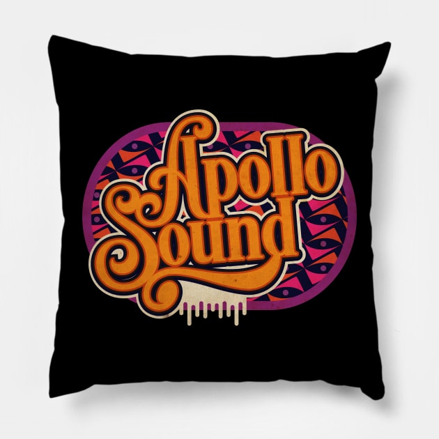 Apollo Sound Salsa Pillow by CTShirts