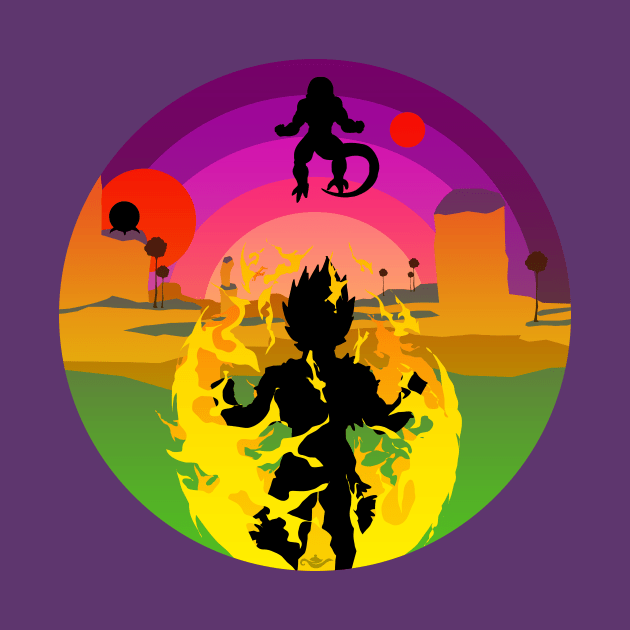 Battle on Namek by grantedesigns