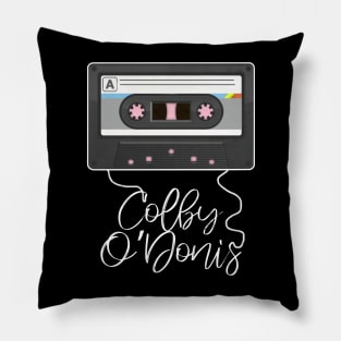 Love Music Colby Proud Name Awesome Cassette Pillow