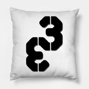 LUCKY NUMBER 33 Pillow