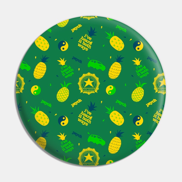 Psych pattern Pin by MasondeDesigns