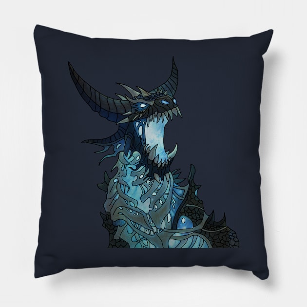 Sindragosa | A legendary dragon Pillow by MrDoze