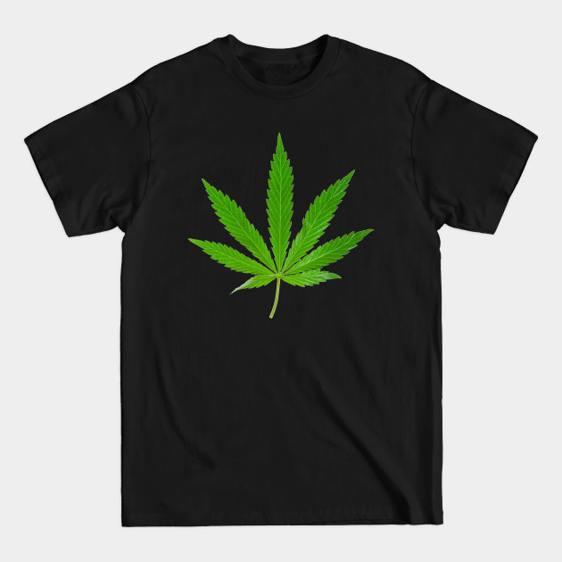 Discover Weed Leaf - Weed Leaf - T-Shirt