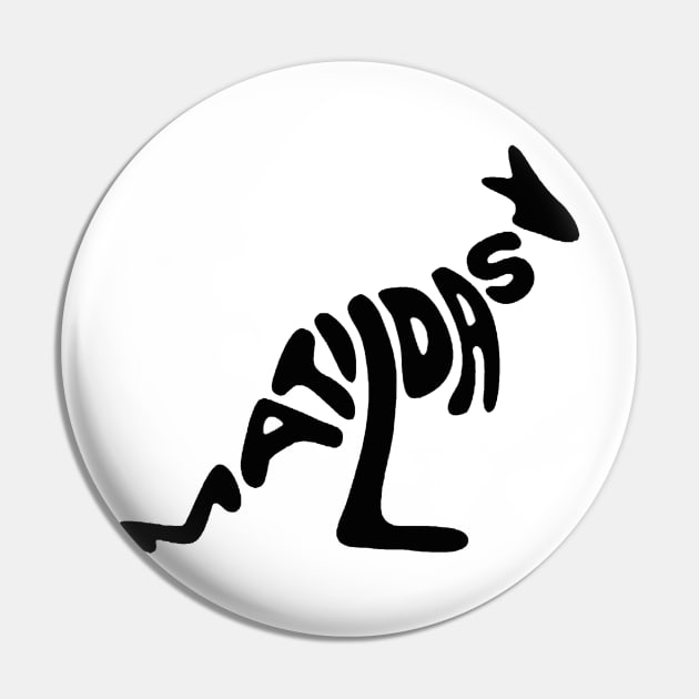 Matildas Kangaroo Pin by dailydadacomic