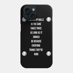 Baseball Gift for Player or Coach Phone Case