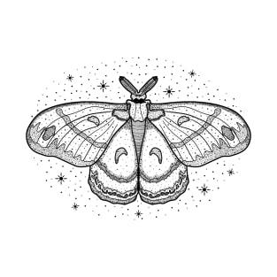 Starry Cecropia Moth T-Shirt