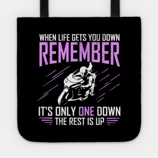 Motorbike Girl Motorcycle Motorcyclist Sportbike Tote