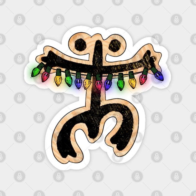 XMAS Coqui Taino Boricua Magnet by SoLunAgua