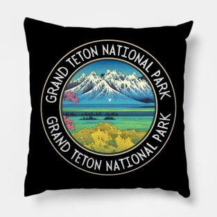 Just Wanna Hike at The Grand Teton National Park Pillow