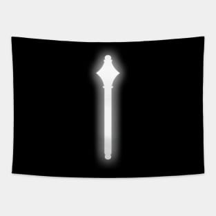 Spiritual Weapon (White Mace) Tapestry