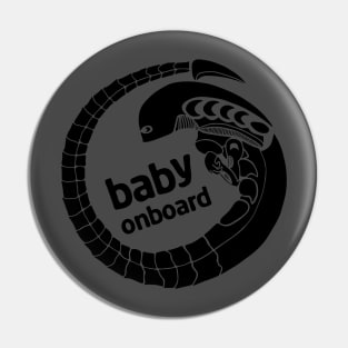 Baby onboard Pin