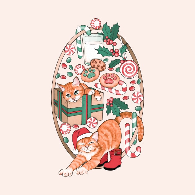 Meowy Christmas Cats by PerrinLeFeuvre