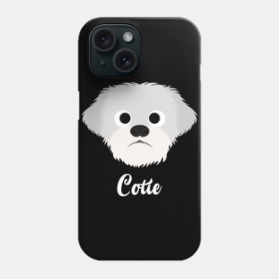 Cotie - Coton de Tulear Phone Case