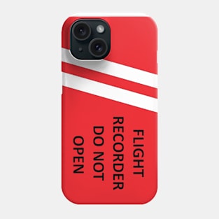 Flight Recorder do not open Phone Case