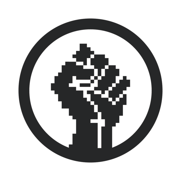 Pixelated Fist by AfroToad