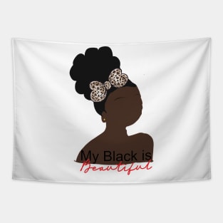 My Black is Beautiful, Little Black Girls Tapestry