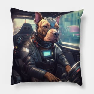 Great Driver Dog Pillow