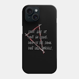 season 4 triangle Phone Case