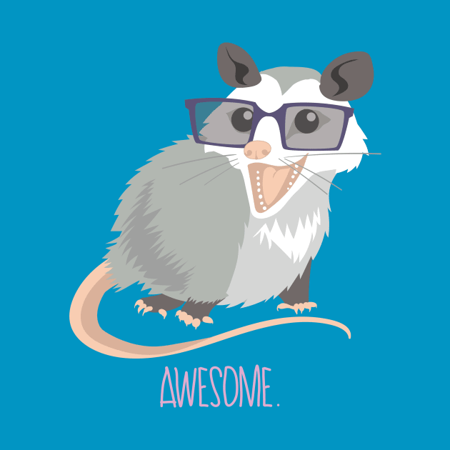 Awesome Possum by cartoonowl