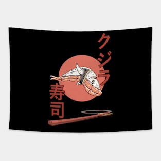 Whale sushi - Kujira! Tapestry