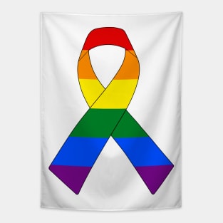 Rainbow Ribbon Tapestry