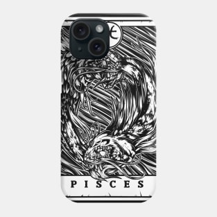 Pisces Zodiac Tarot Phone Case