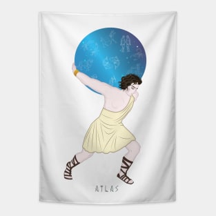 Atlas - Greek Mythology Tapestry