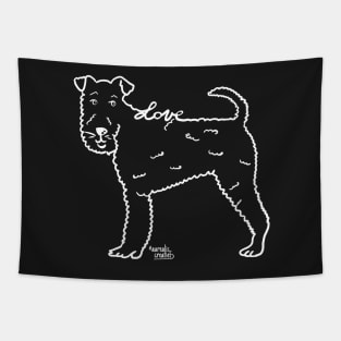 Wirehaired Fox Terrier Tapestry