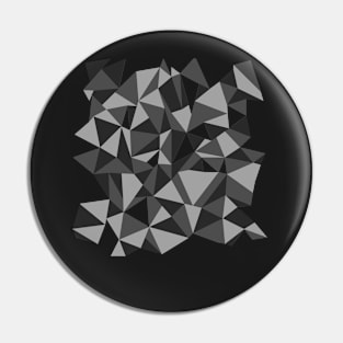 Abstract Black and White Zoom Pin