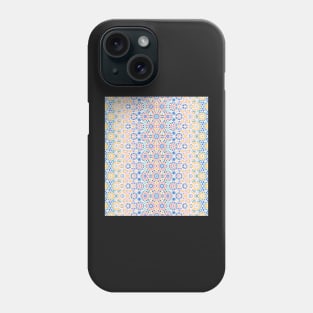 Moroccan Tile Mosaic in rainbow Colors Pattern Phone Case