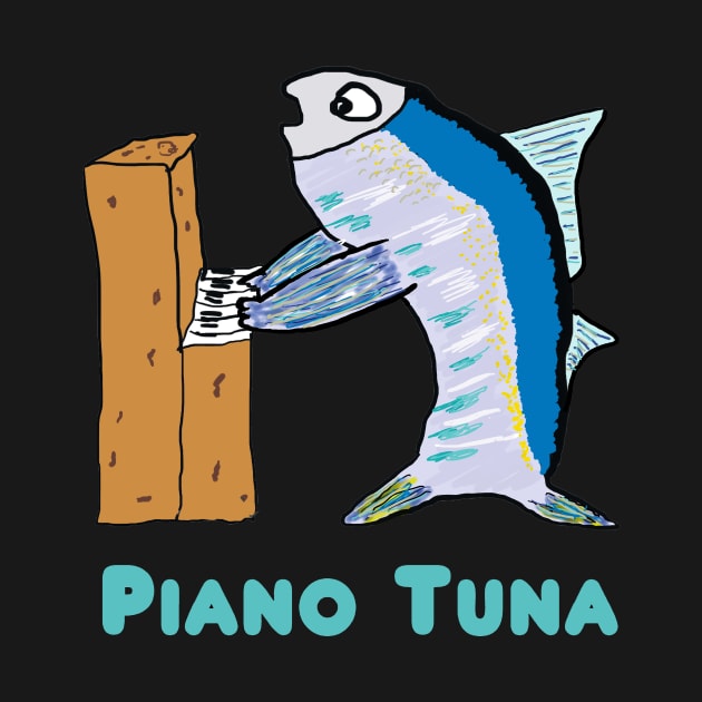 Piano Tuner (Tuna) by Mark Ewbie