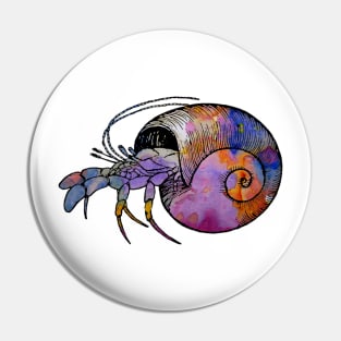 Hermit Crab Pin