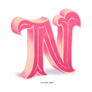 N initial T-Shirt