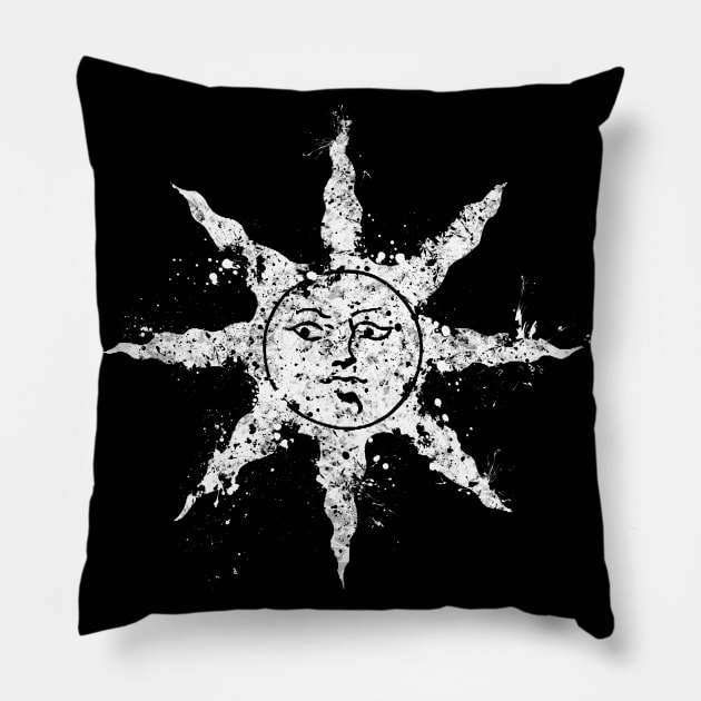 Dark Souls - Praise the Sun Pillow by JonathonSummers