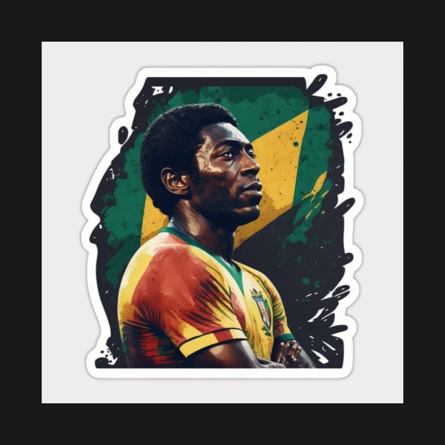 Brazil's Legend Pele by andreipopescu