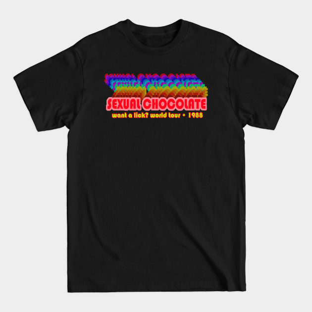 Discover Sexual Chocolate Tour - Coming To America Movie - T-Shirt