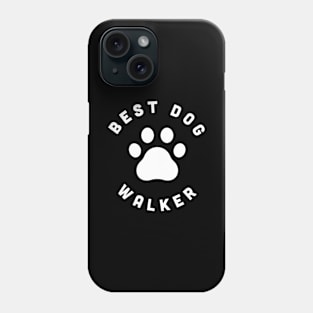 best dog walker Phone Case