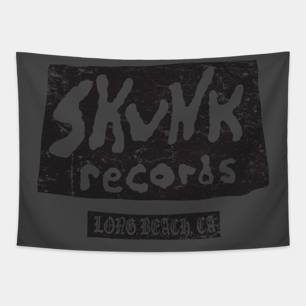 Skunk Records Tapestry by MindsparkCreative