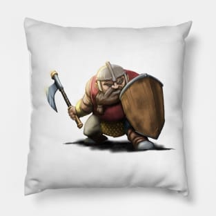 Dwarf Warrior Pillow