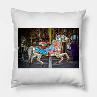 Carousel Merry Go Round Horse Pillow