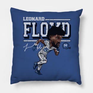 Leonard Floyd Los Angeles R Cartoon Pillow