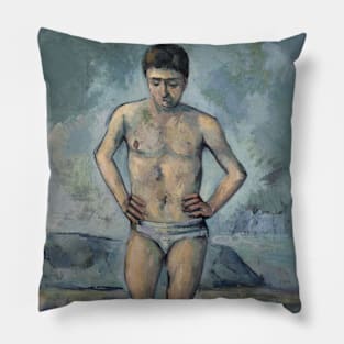 The Bather by Paul Cezanne Pillow