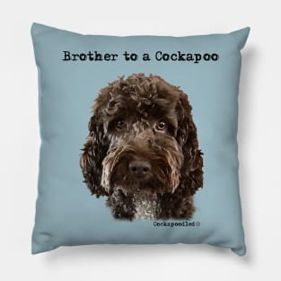 Cockapoo Dog Brother Pillow