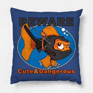 BEWARE!  Cute & Dangerous Pillow